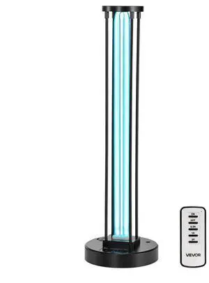 UV Light 55W Ultraviolet Lamp with Ozone Purifier with 30/60/120 Minutes Timer