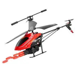 RC Helicopter 3.5 Channel Remote Control Aircraft Toy Shooting Mode Kids Present