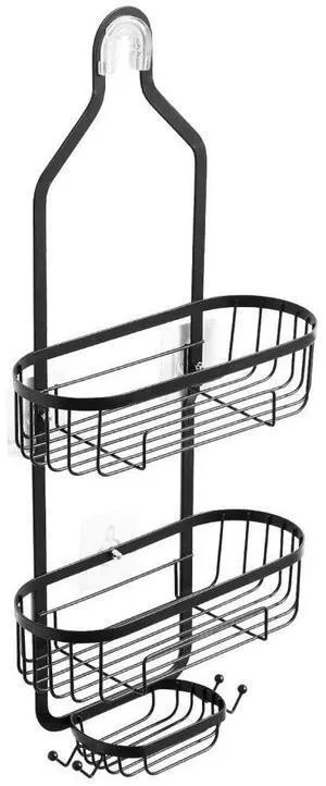 Shower Caddy 3-Tier Hanging Bathroom Shower Storage Organization Shelves Rack