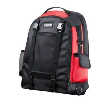 VEVOR 25.2L Welding Backpack 1680D Polyester Welder Backpack for Tool and Helmet