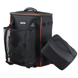 VEVOR 33L Welding Backpack 600D Polyester Welder Backpack for Tools and Helmet