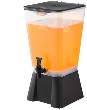 Drink Dispenser 5 Gal Beverage Dispenser for Parties Plastic with Spigot