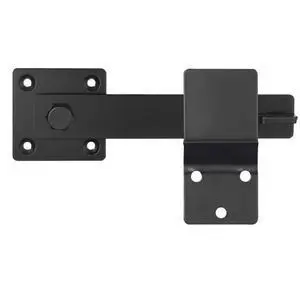 VEVOR Flip Gate Latch, Metal Heavy Duty Gate Latches, Flip Latch Hardware with High Hardness, 360° Rotating Latches, Matte Powder Coating Finish, Ideal for Fence, Garage, Pool, Garden, Black