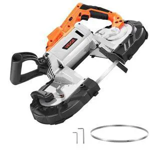 20V Portable Cordless Band Saw 5 Inches Deep Cut Variable Speed (Bare Tool)