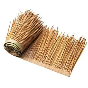 1.3x3.2 ft Artificial Thatch Roofing Mexican Style Tiki Hut Grass Skirt Roof