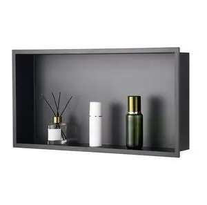 Shower Niche 13x25x4 inch Recessed Wall Shelf Stainless Steel Bathroom