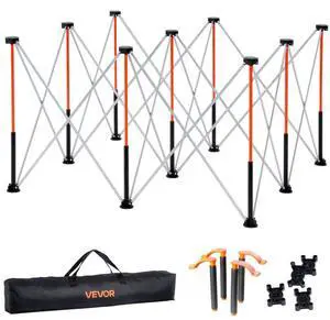 Portable Folding Workstand 4.15 x 4.15ft Collapsible Work Stand 3500lbs Capacity