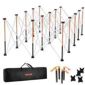 Portable Folding Workstand 8.05 x 4.13ft Collapsible Work Stand 6000lbs Capacity