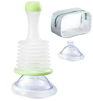 Choking Rescue Device Portable Airway Clear Anti Choking Suction Device 2 Masks