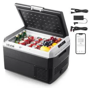 12 Volt Car Refrigerator Portable Freezer 42.3QT Electric Cooler for Camping