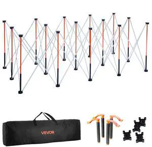 Portable Folding Workstand 8.02 x 4.12ft Collapsible Work Stand 6000lbs Capacity