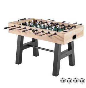 55 inch Foosball Soccer Game Table Standard Size Indoor Table for Home Game Room