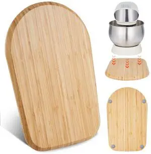 VEVOR Mixer Slider Oval 14.5 x 9.4-inch for Tilt Head 4.5-5 Qt Stand Mixer