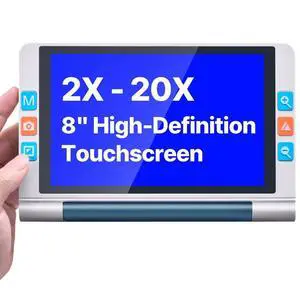 VEVOR Portable Digital Magnifier 8-inch Touchscreen Electronic Video Magnifier