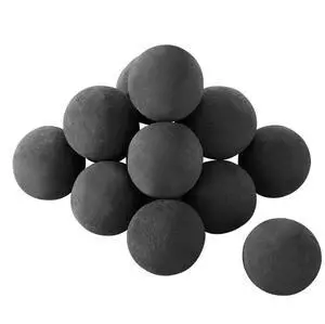 3 Inch 15 Pcs Ceramic Fire Balls Round Fire Stones Reusable Lava Rocks