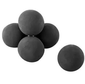 5 Inch 6 Pcs Ceramic Fire Balls Round Fire Stones Reusable Lava Rocks
