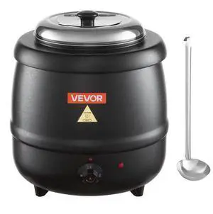 Commercial Soup Warmer Soup Station with 10Qt Pot Soup Kettle Warmer