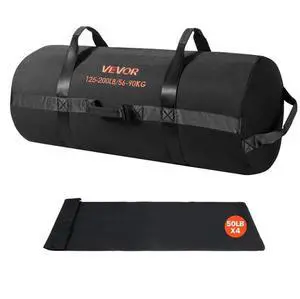 Workout Sandbag Heavy Duty Fitness Bag for CrossFit & Weight Training 125-200lbs