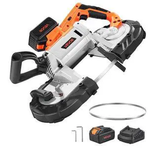 20V 5-Inch Deep Cut Variable Speed Brushless Portable Cordless Band Saw Kit