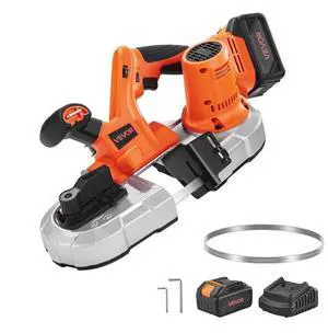 20V 2.56 in Deep Cut Variable Speed Brushless Portable Cordless Band Saw Kit