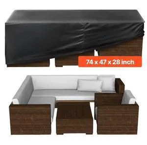 Patio Outdoor Furniture Cover 420D Waterproof Table Chairs Sofa 74x47 inch
