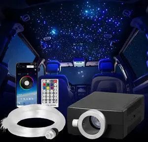 150pcs Starlight Headliner Kit Fiber Optic Star Roof Ceiling Lights Home Car