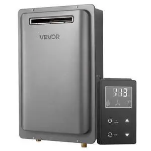 Gas Tankless Water Heater 8Gal 191000 BTU Smart Temp Control