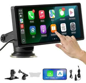 Car Stereo Radio CarPlay Touchscreen 10 in Apple Android Auto Bluetooth