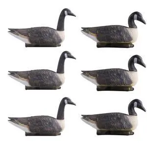Canada Goose Decoy Outdoor Goose Floater with Ultra Realistic Paint 6-Pack