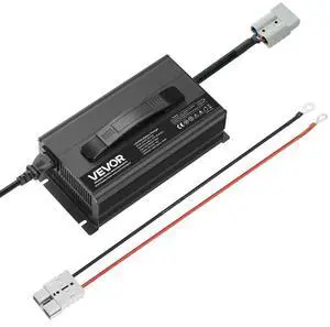 VEVOR 24V 20A Lithium Battery Charger 29.2V AC-DC LiFePO4 Smart Charger for RV