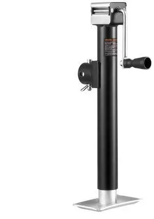 VEVOR Trailer Jack Weld-on Pipe Mount Swivel Trailer Jack 5000 lbs 15" Travel