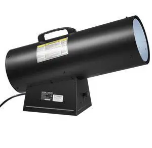 Portable Propane Air Heater 125000BTU Stepless Temp Settings Outdoor