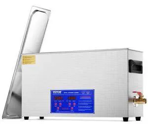 VEVOR 10L Ultrasonic Gun Cleaner, 300W Professional Ultra Sonic Cleaning Machine with Timer & Heater, 40kHz Digital Ultrasonic Cleaner with Basket for Gun Parts, Bullets, Military Supplies
Brand: VEV