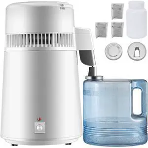 Newest 4L Dental  Medical Pure Water Distiller All Stainless Steel Internal
