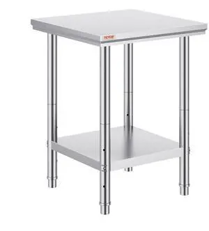 Stainless Steel Commercial Kitchen Work Food Prep Table 24"x 24"