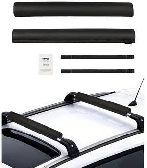 Roof Rack Pads for Crossbar 88lbs Load Capacity for Kayak Canoe Surfboard
