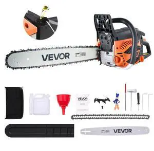 62cc Gas Chainsaw 3.8 HP Gas Powered 20 inch Chainsaw For Wood Cutting