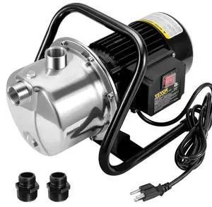 VEVOR Shallow Well Pump Portable Garden Water Jet Pump 1.1HP 978 GPH 131 ft Head