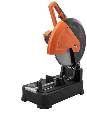 VEVOR Chop Saw, 14"/355mm Blade Diameter Cut Off Saw, 2800W 1200RPM Steel Cutting Machine, 0-45° Adjustable Dry Cut Chop Saw, Miter Saw for Cutting Metal Cold Cut Saw for Steel/Rebar/Iron/Aluminum