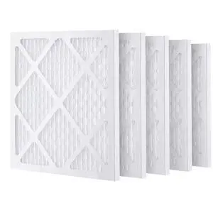 VEVOR Protective Pre Filters, 5 Pack, 15.75'' x 15.75'' Air Filter Replacement, High-efficient Stage 1 Filters Compatible w/ BlueDri & VEVOR Scrubber, Air Purifiers, Water Damage Restoration Equipment