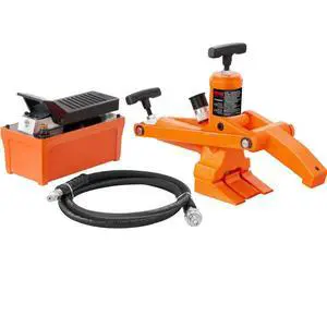 VEVOR Hydraulic Bead Breaker, 10000 PSI Tire Bead Breaker with Metal Foot Pump, Heavy-duty Steel Bead Breaker Tool for Tractors, Trucks, Buses, Lawn Mowers, ATVs