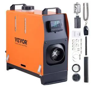 VEVOR Diesel Air Heater All-in-one 12V 8KW LCD Remote Control for Car RV Indoors
