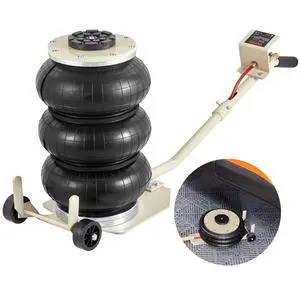 VEVOR Triple Bag Air Jack 3 Ton/6600 lbs Pneumatic Jack for Car SUV Lifting