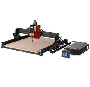 VEVOR CNC Router Machine, 300W, 3 Axis GRBL Control Wood Engraving Carving Milling Machine Kit, 400 x 400 x 75 mm / 15.7 x 15.7 x 2.95 in Working Area 1200 RPM for Wood Acrylic MDF PVC Plastic Foam