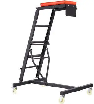 VEVOR  Automotive Top Creeper, with Adjustable Height 49.6" to 75.6", 400 LBS Capacity High Creeper, 4 Swivel Caster Wheels, Heavy Duty Foldable Creeper for Auto Repair and Maintenance