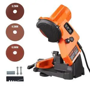 VEVOR Electric Chainsaw Sharpener 140W 5700RPM Fit 0.25" to 0.404" Pitch Chains