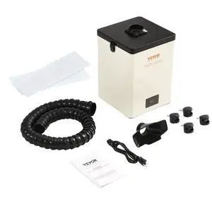 VEVOR 150W Solder Fume Smoke Extractor 3-Stage Filters 332 m³/h Strong Suction