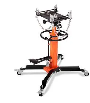 VEVOR Hydraulic Transmission Jack 1322 lbs 360° Swivel Wheels For Car Lift