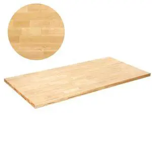 VEVOR Wood Table Top, Holds up to 330 lb, 29.5" x 23.6" x 1.5" Rectangular Countertop for Height Adjustable Electric Standing Desk Frame, Universal Solid One-Piece Maple Desktop for Office & Home Desk