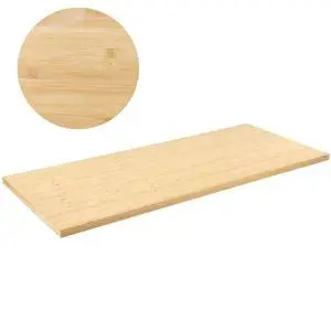 VEVOR Bamboo Table Top, 70.9" x 29" x 1.5", 330 lbs Load Capacity, Universal Solid One-Piece Bamboo Desktop for Height Adjustable Electric Standing Desk Frame, Rectangular Countertop for Home & Office